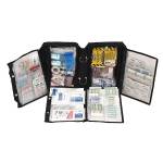 Deluxe Survival First Aid Kit In Ballistic Nylon Black Carry Case